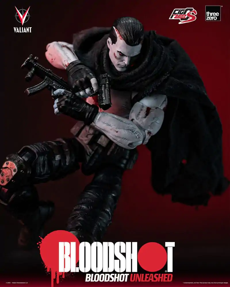 Valiant Comics FigZero S 1/12 Bloodshot Unleashed akciófigura 15 cm termékfotó