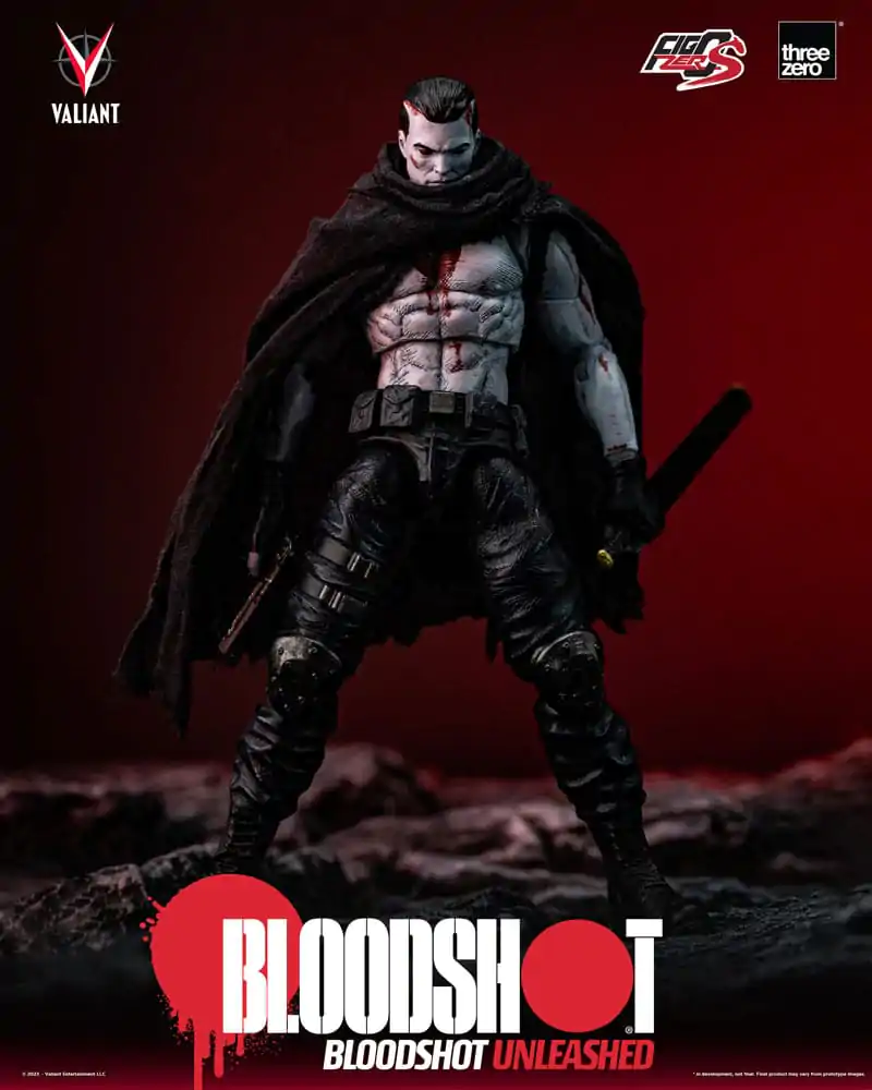 Valiant Comics FigZero S 1/12 Bloodshot Unleashed akciófigura 15 cm termékfotó