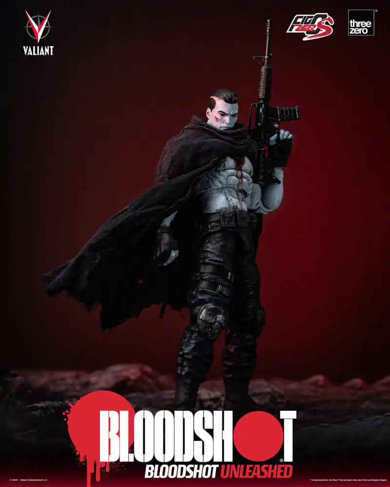 Valiant Comics FigZero S 1/12 Bloodshot Unleashed akciófigura 15 cm termékfotó