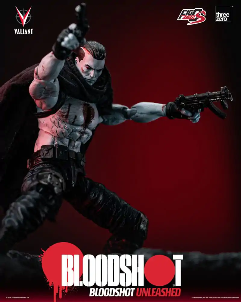 Valiant Comics FigZero S 1/12 Bloodshot Unleashed akciófigura 15 cm termékfotó