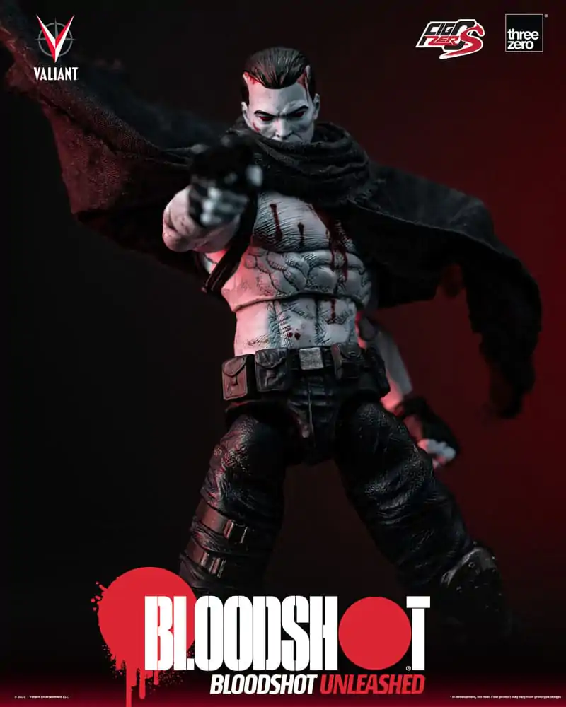 Valiant Comics FigZero S 1/12 Bloodshot Unleashed akciófigura 15 cm termékfotó