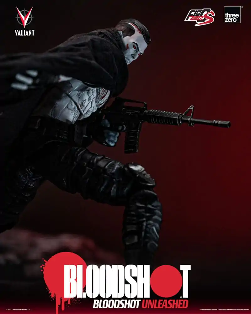 Valiant Comics FigZero S 1/12 Bloodshot Unleashed akciófigura 15 cm termékfotó