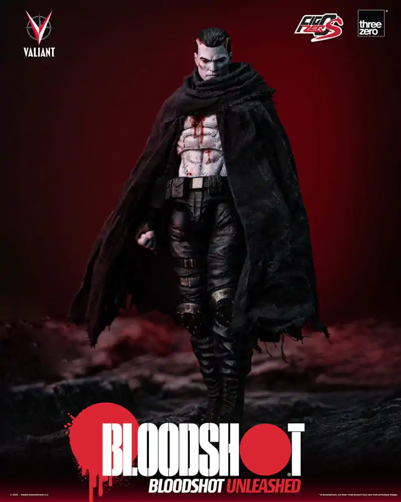 Valiant Comics FigZero S 1/12 Bloodshot Unleashed akciófigura 15 cm termékfotó