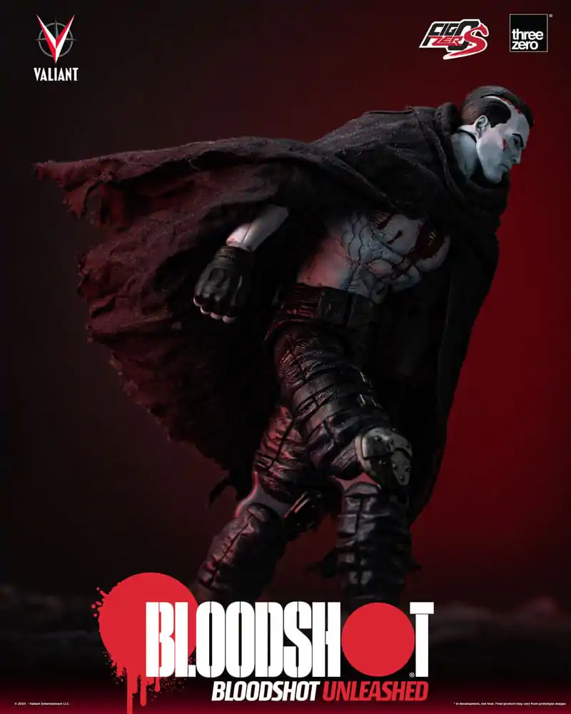 Valiant Comics FigZero S 1/12 Bloodshot Unleashed akciófigura 15 cm termékfotó