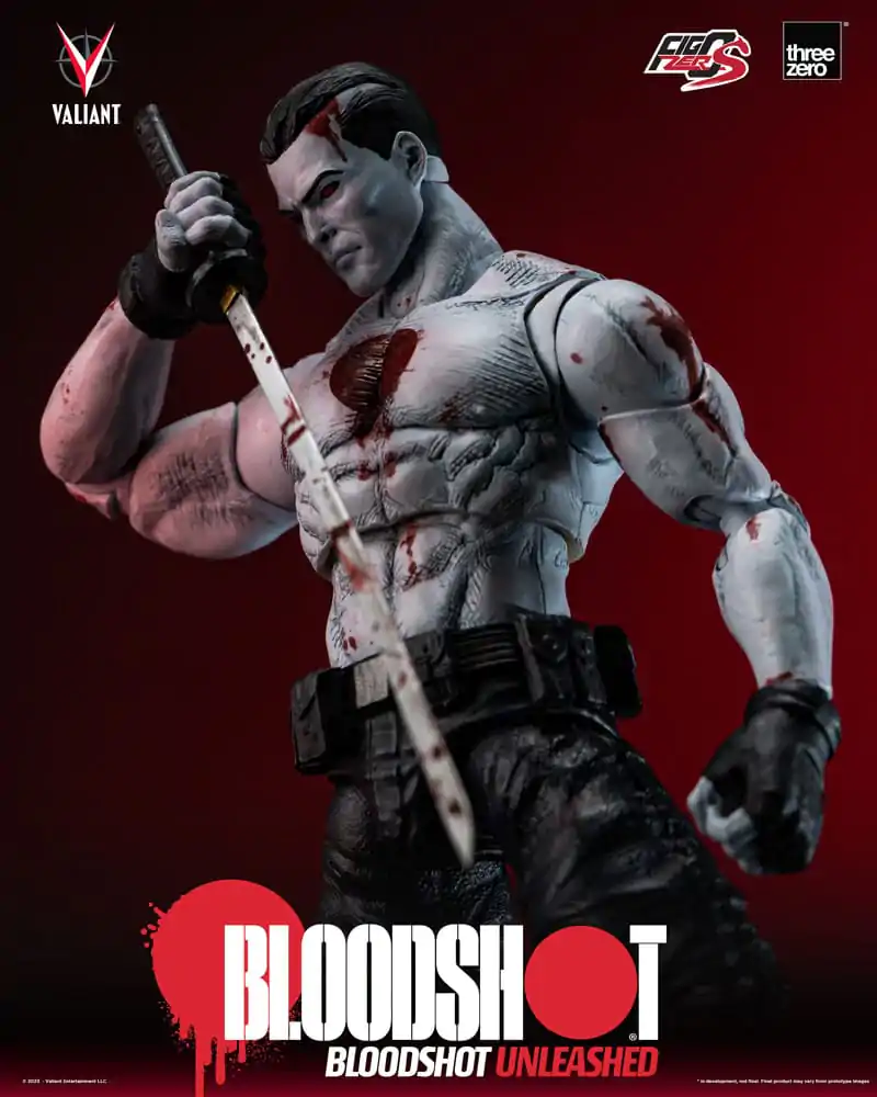 Valiant Comics FigZero S 1/12 Bloodshot Unleashed akciófigura 15 cm termékfotó