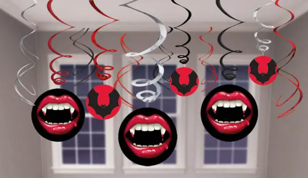 Vámpír Szalag dekoráció 12 db-os szett termékfotó