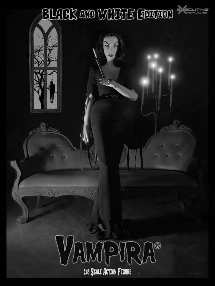 Vampira 1/6 Vampira Regular Monochrome Ver. akciófigura 30 cm termékfotó