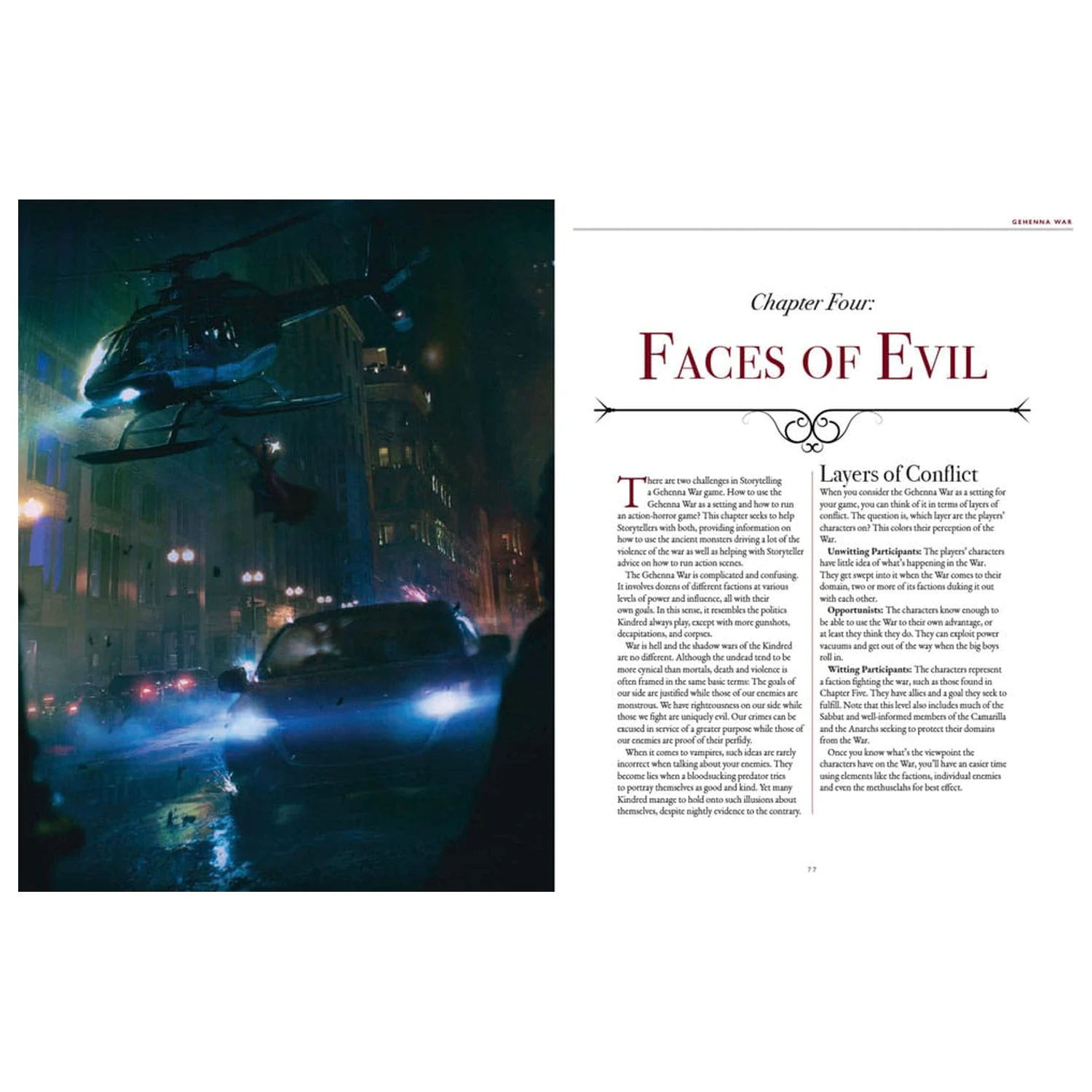 Vampire: The Masquerade 5th Edition RPG book Gehenna War Sourcebook angol nyelvű termékfotó