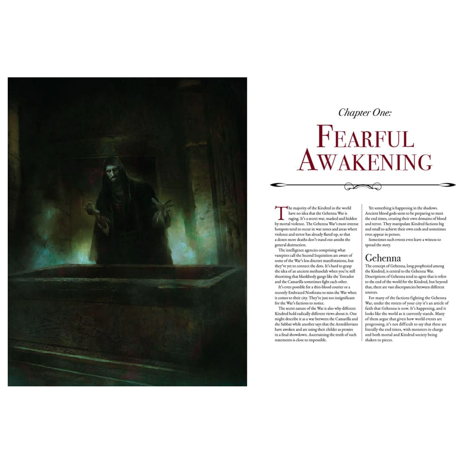 Vampire: The Masquerade 5th Edition RPG book Gehenna War Sourcebook angol nyelvű termékfotó
