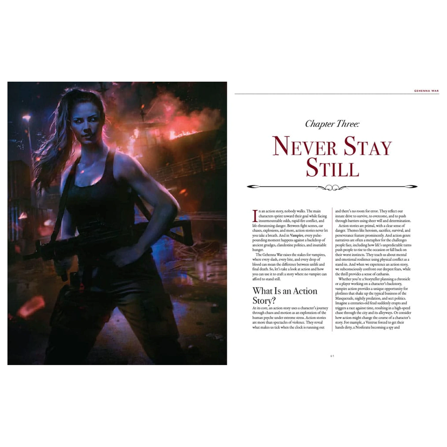 Vampire: The Masquerade 5th Edition RPG book Gehenna War Sourcebook angol nyelvű termékfotó