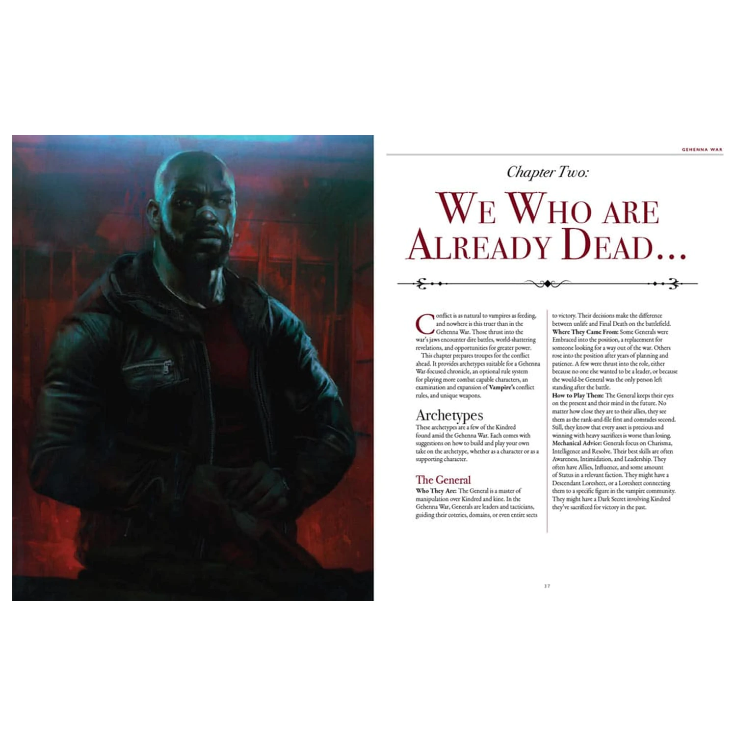 Vampire: The Masquerade 5th Edition RPG book Gehenna War Sourcebook angol nyelvű termékfotó