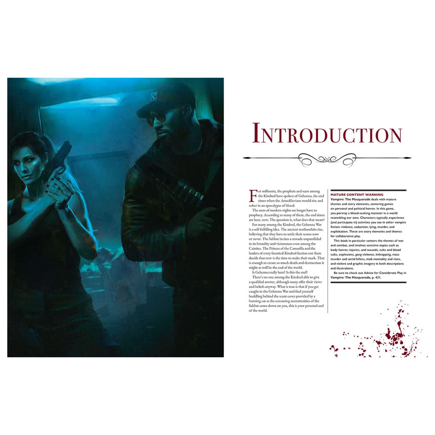 Vampire: The Masquerade 5th Edition RPG book Gehenna War Sourcebook angol nyelvű termékfotó