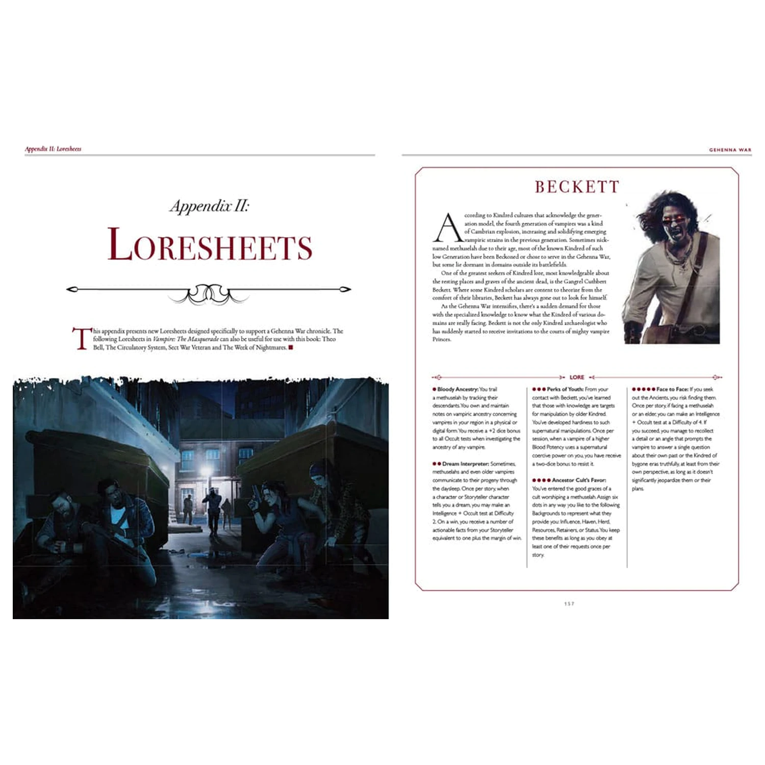Vampire: The Masquerade 5th Edition RPG book Gehenna War Sourcebook angol nyelvű termékfotó