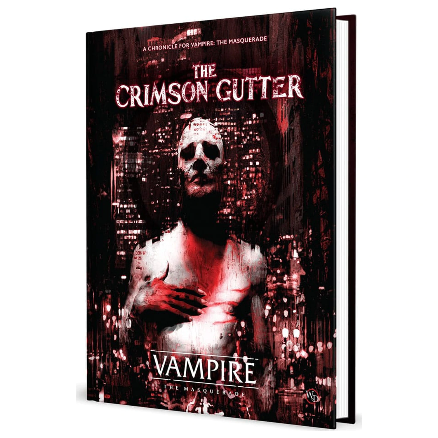 Vampire: The Masquerade 5th Edition RPG book The Crimson Gutter Chronicle Book angol nyelvű termékfotó