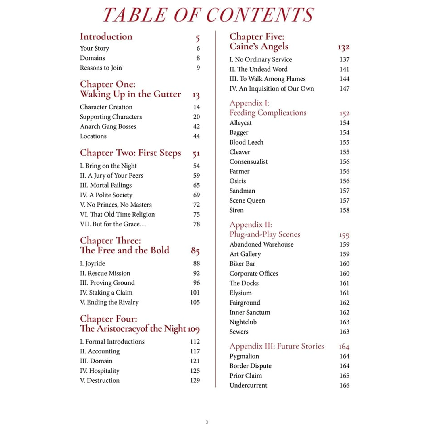 Vampire: The Masquerade 5th Edition RPG book The Crimson Gutter Chronicle Book angol nyelvű termékfotó