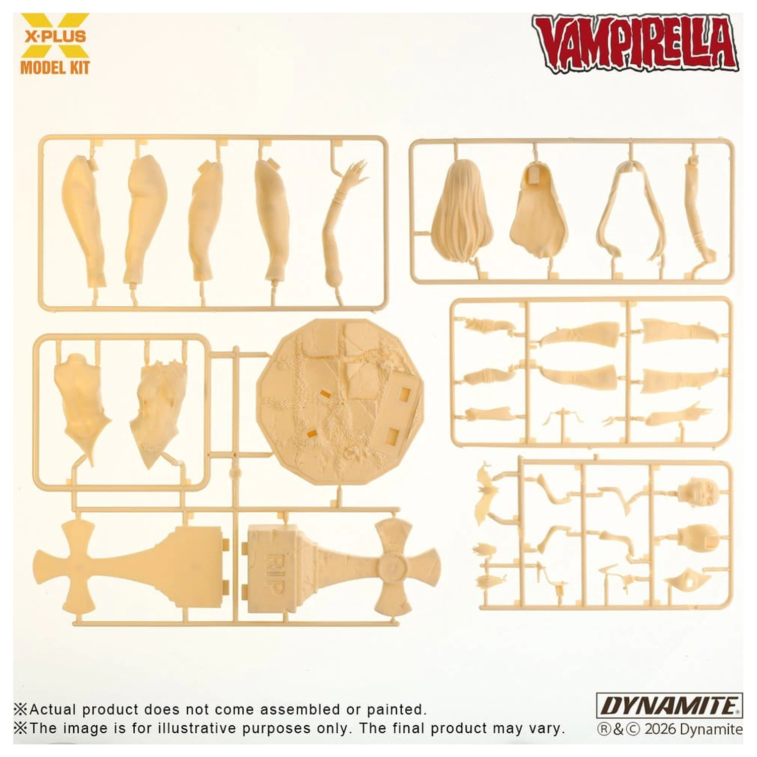 Vampirella Műanyag modell készlet 1/8 Vampirella 22 cm (Reproduction) termékfotó
