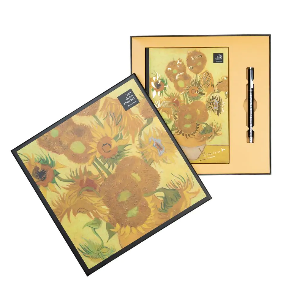 Van Gogh Museum A5 jegyzetfüzet és toll csomag termékfotó