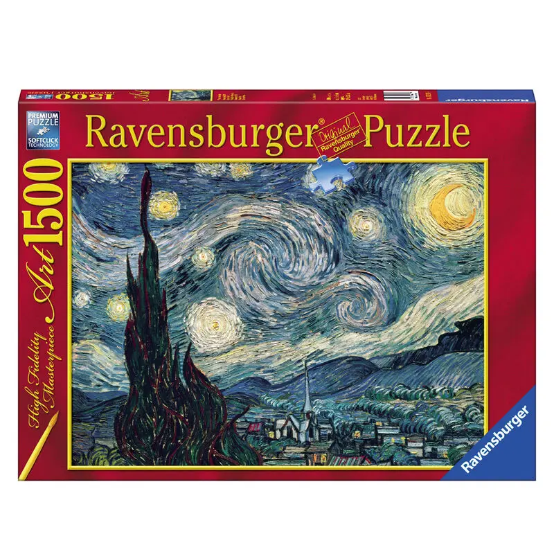 Van Gogh Starry Night puzzle 1500db-os termékfotó
