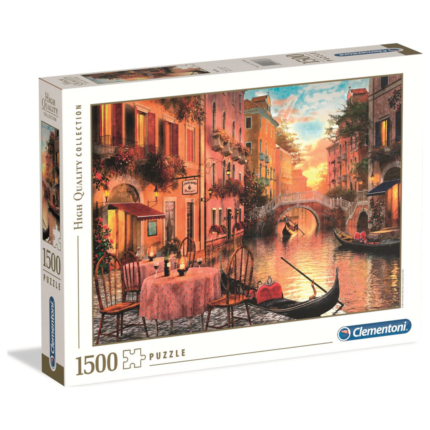 Velence Canal 1500 db-os puzzle  termékfotó