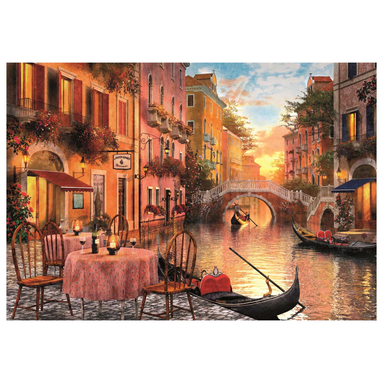 Velence Canal 1500 db-os puzzle  termékfotó