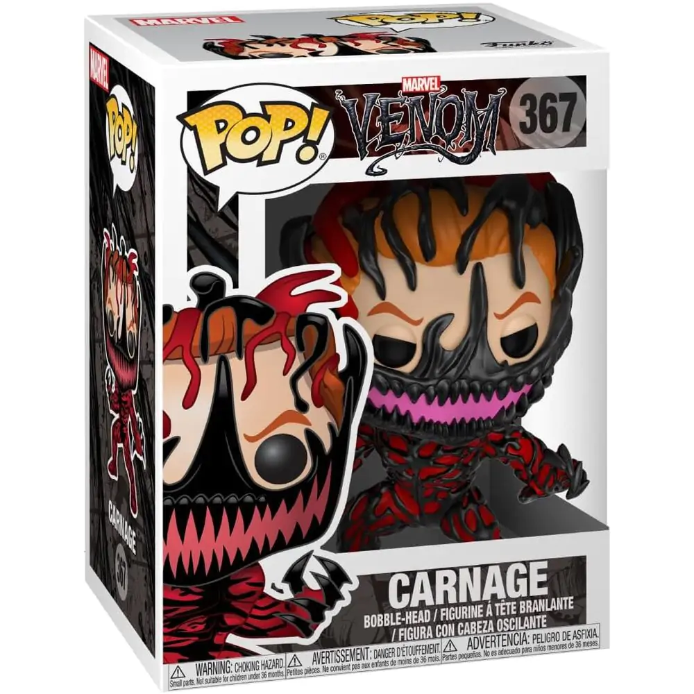 Venom Funko POP! Marvel Vinyl Bobble-Head Carnage 9 cm termékfotó