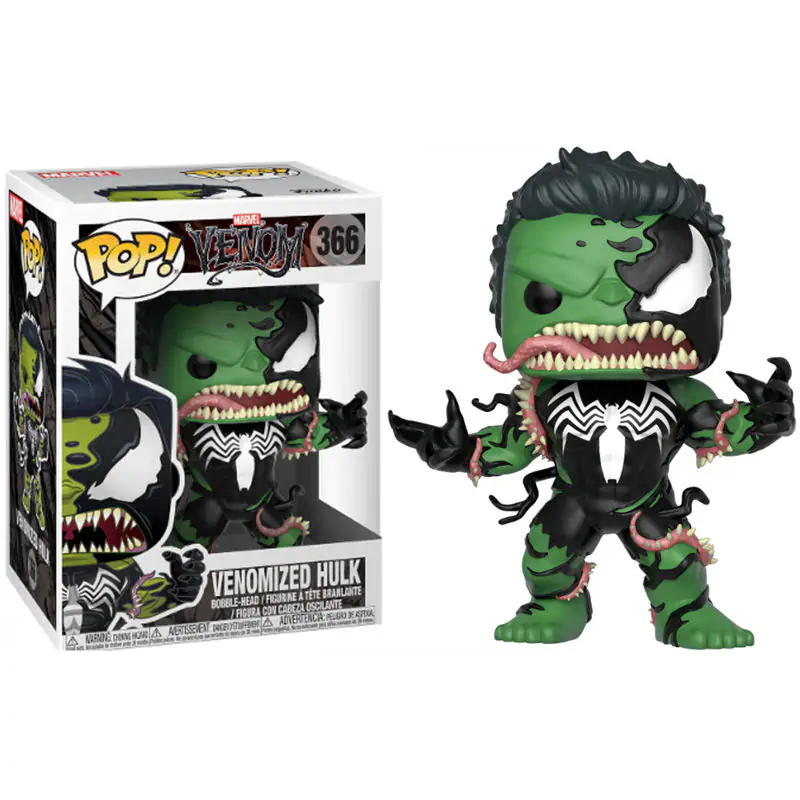 Venom Funko POP! Marvel Vinyl Bobble-Head Venomized Hulk 9 cm termékfotó