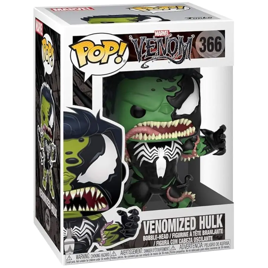 Venom Funko POP! Marvel Vinyl Bobble-Head Venomized Hulk 9 cm termékfotó