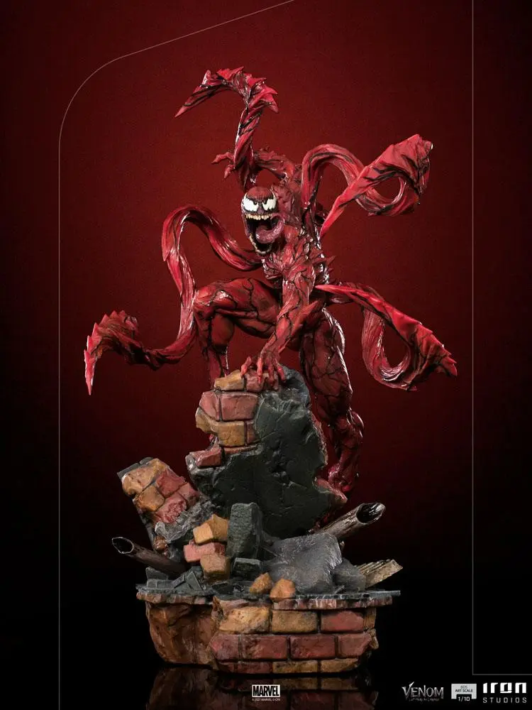 Venom: Let There Be Carnage BDS Art Scale 1/10 Carnage szobor figura 30 cm termékfotó