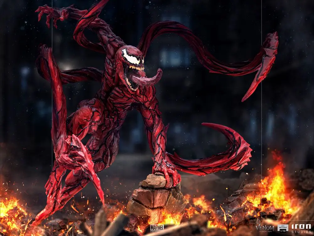 Venom: Let There Be Carnage BDS Art Scale 1/10 Carnage szobor figura 30 cm termékfotó