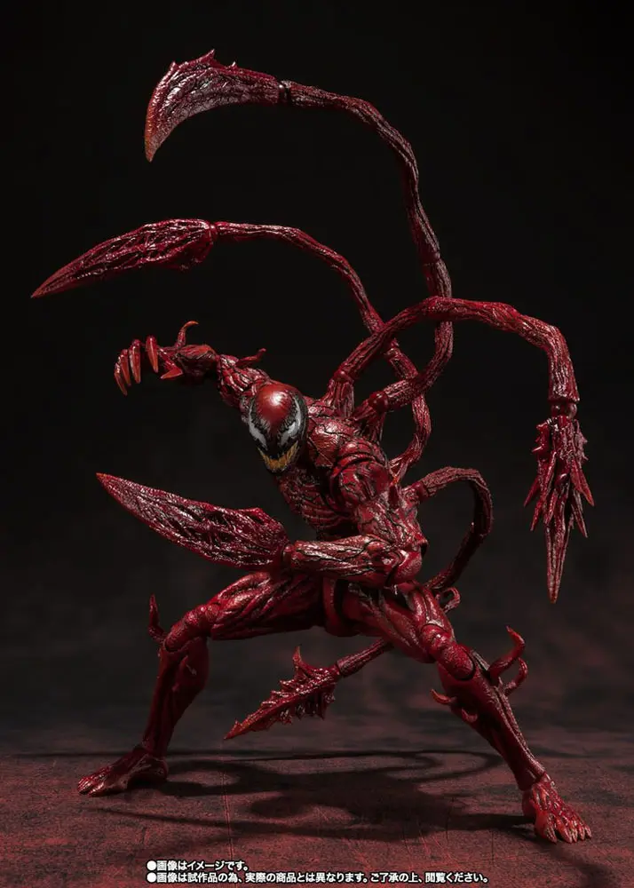 Venom: Let There Be Carnage S.H. Figuarts Carnage akciófigura 21 cm termékfotó