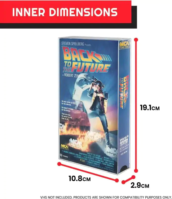 VHS 25 db-os PET protector védőtok csomag termékfotó