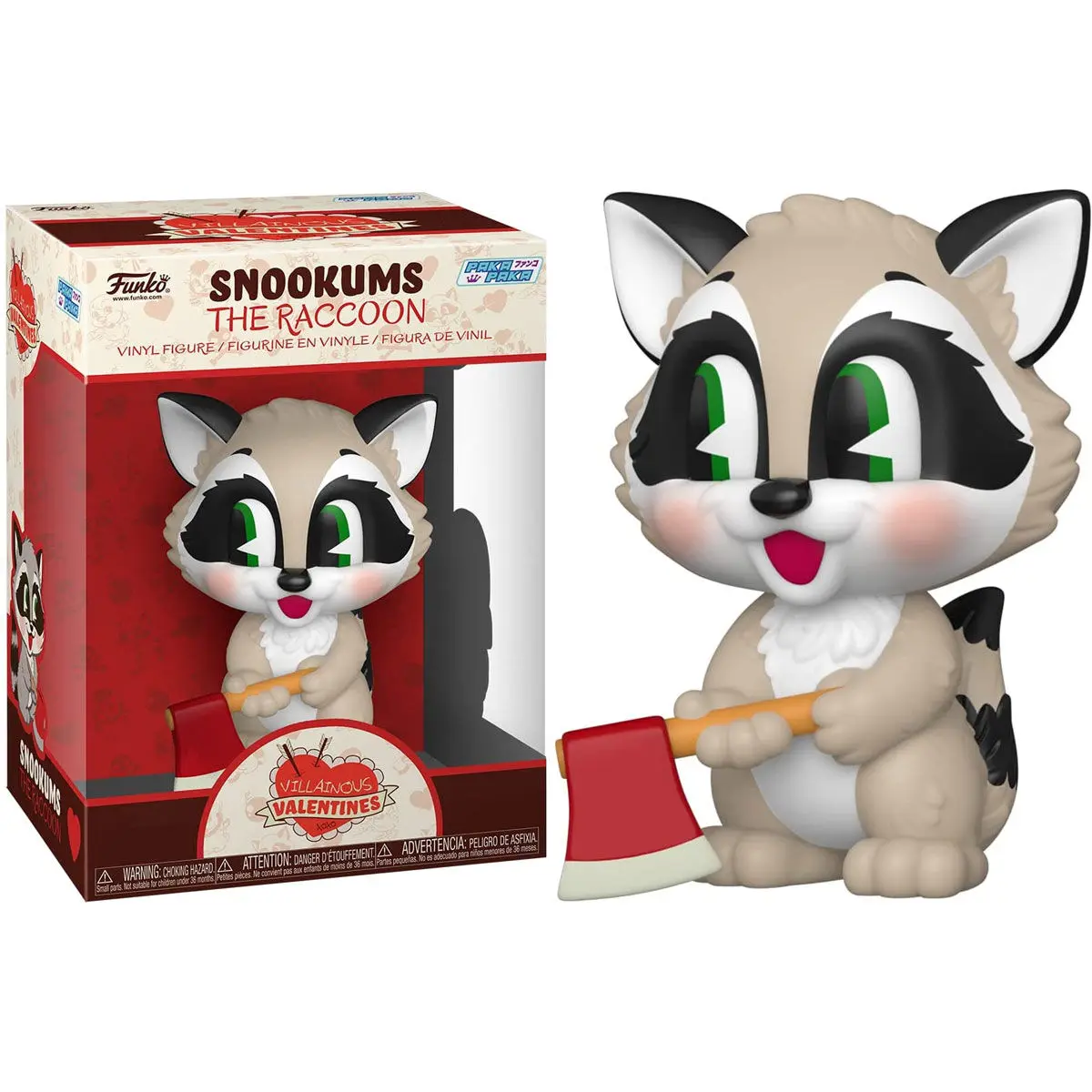 Villainous Valentines Vinyl figura Raccoon 11 cm termékfotó