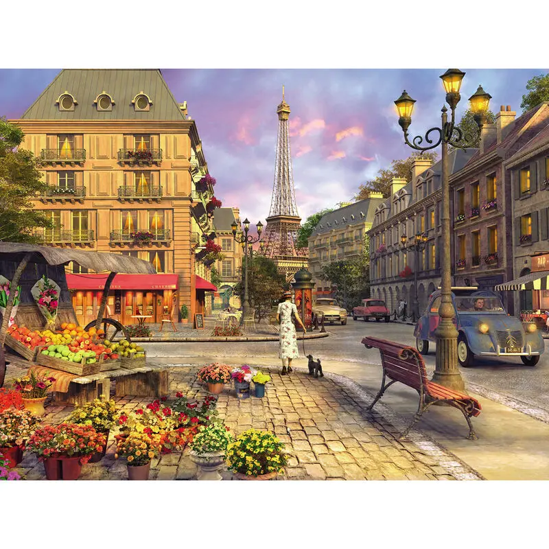 Vintage Paris puzzle 1500db-os termékfotó
