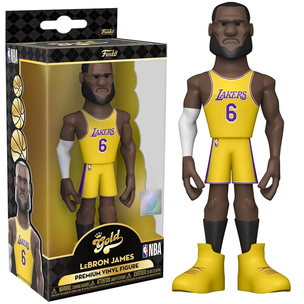 Vinyl Gold figura Lakers Lebron James termékfotó