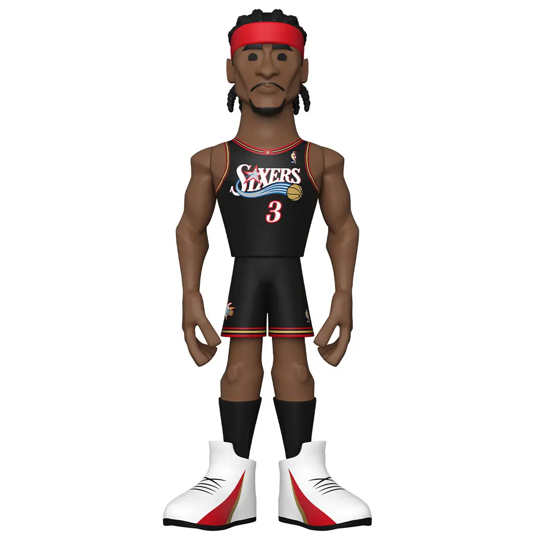 Vinyl Gold figura NBA 76ers Allen Iverson 30cm Chase termékfotó