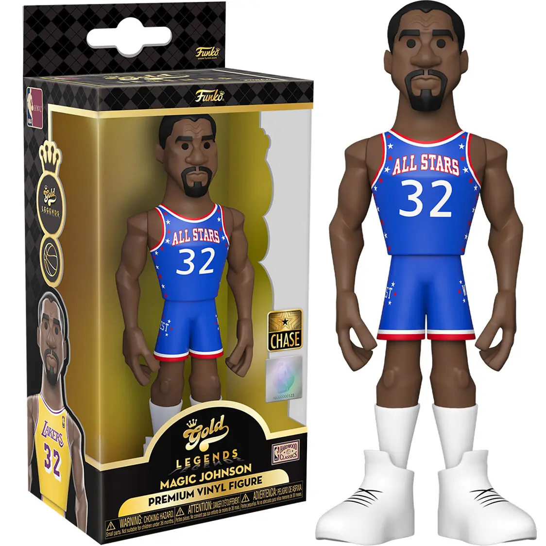 Vinyl Gold figura NBA Lakers Magic Johnson Chase termékfotó