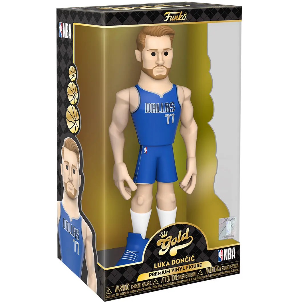 Vinyl Gold figura NBA Mavericks Luka Doncic 30cm termékfotó