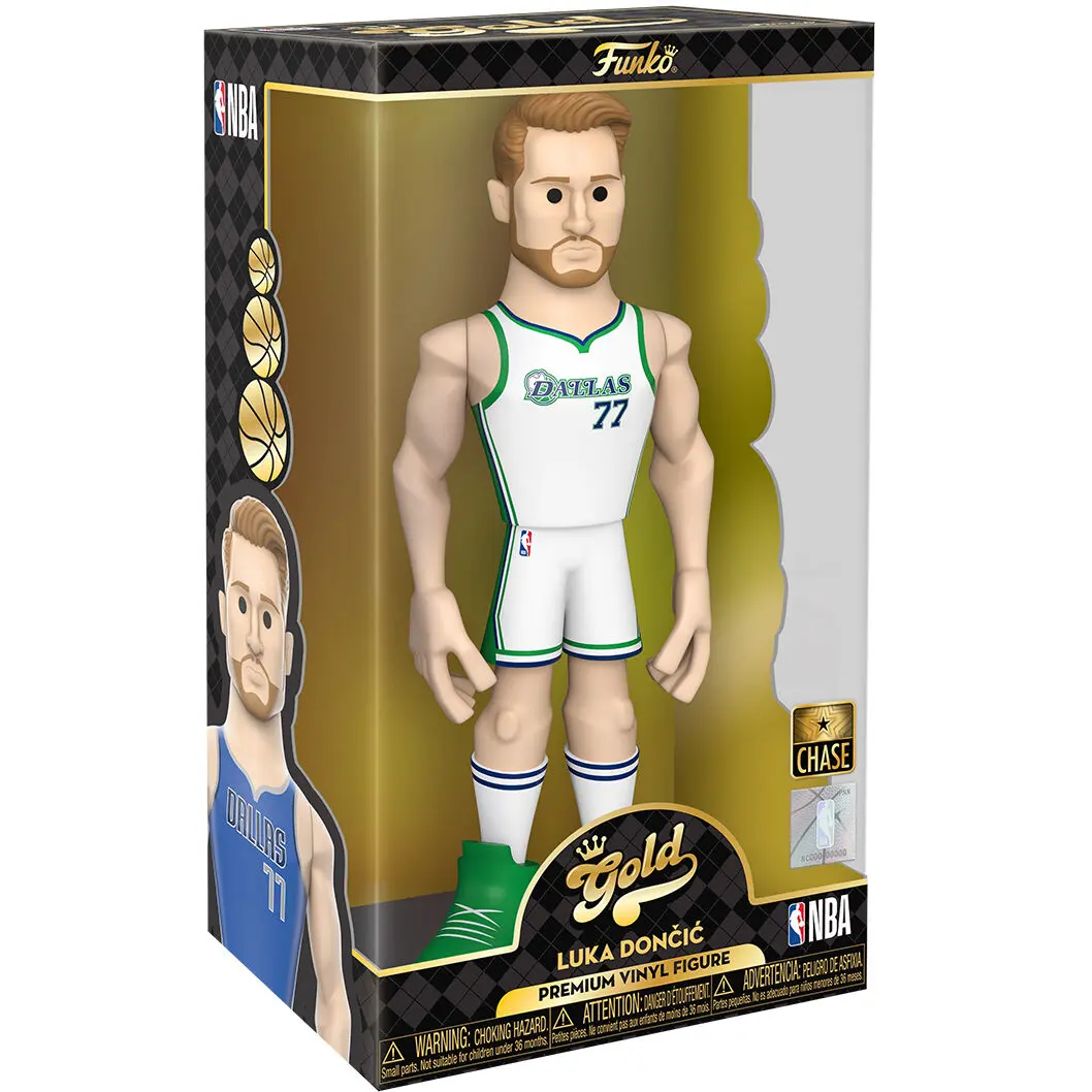 Vinyl Gold figura NBA Mavericks Luka Doncic 30cm Chase termékfotó