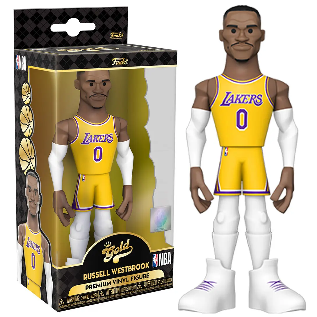 Vinyl Gold figura NBA Russel Westbrook termékfotó