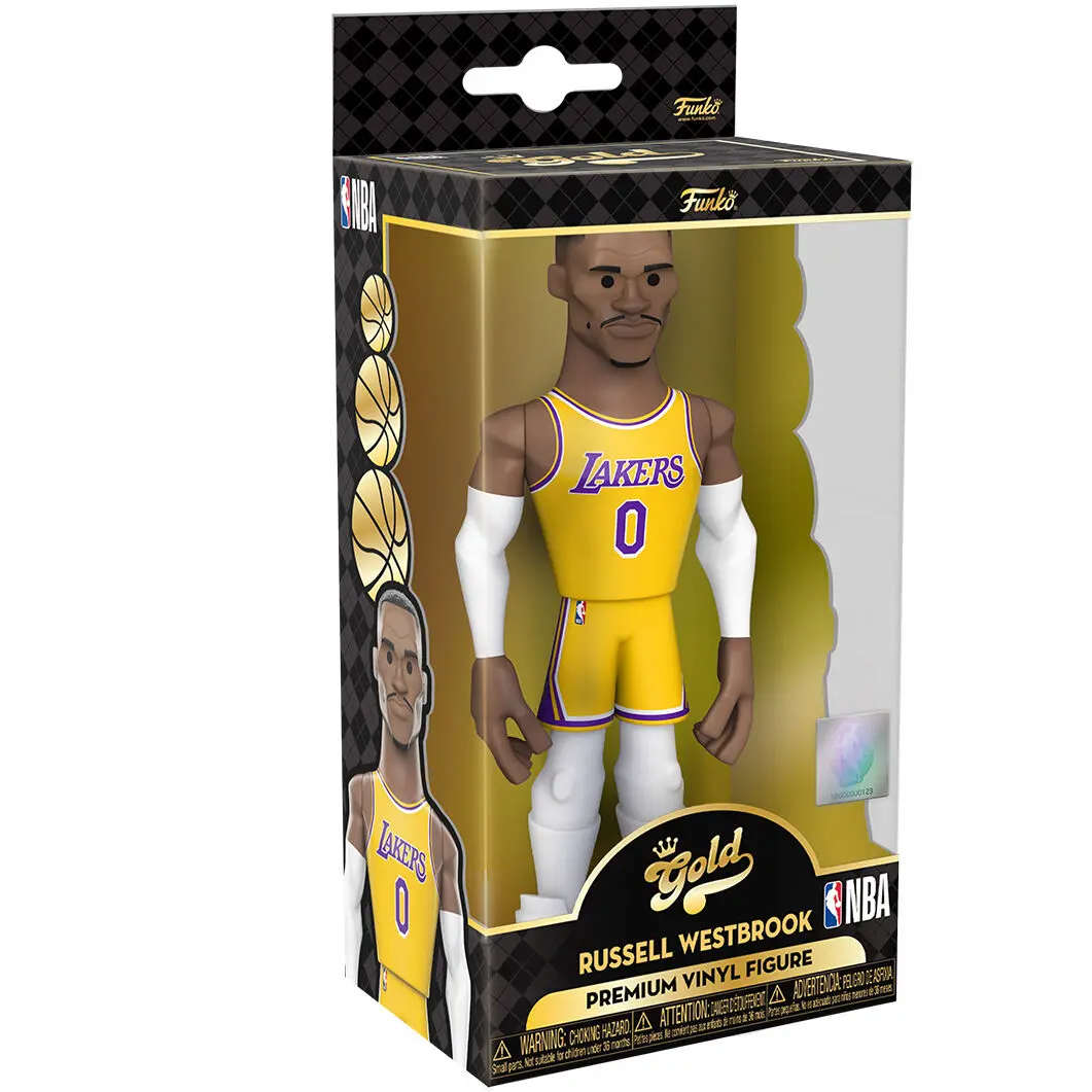 Vinyl Gold figura NBA Russel Westbrook termékfotó