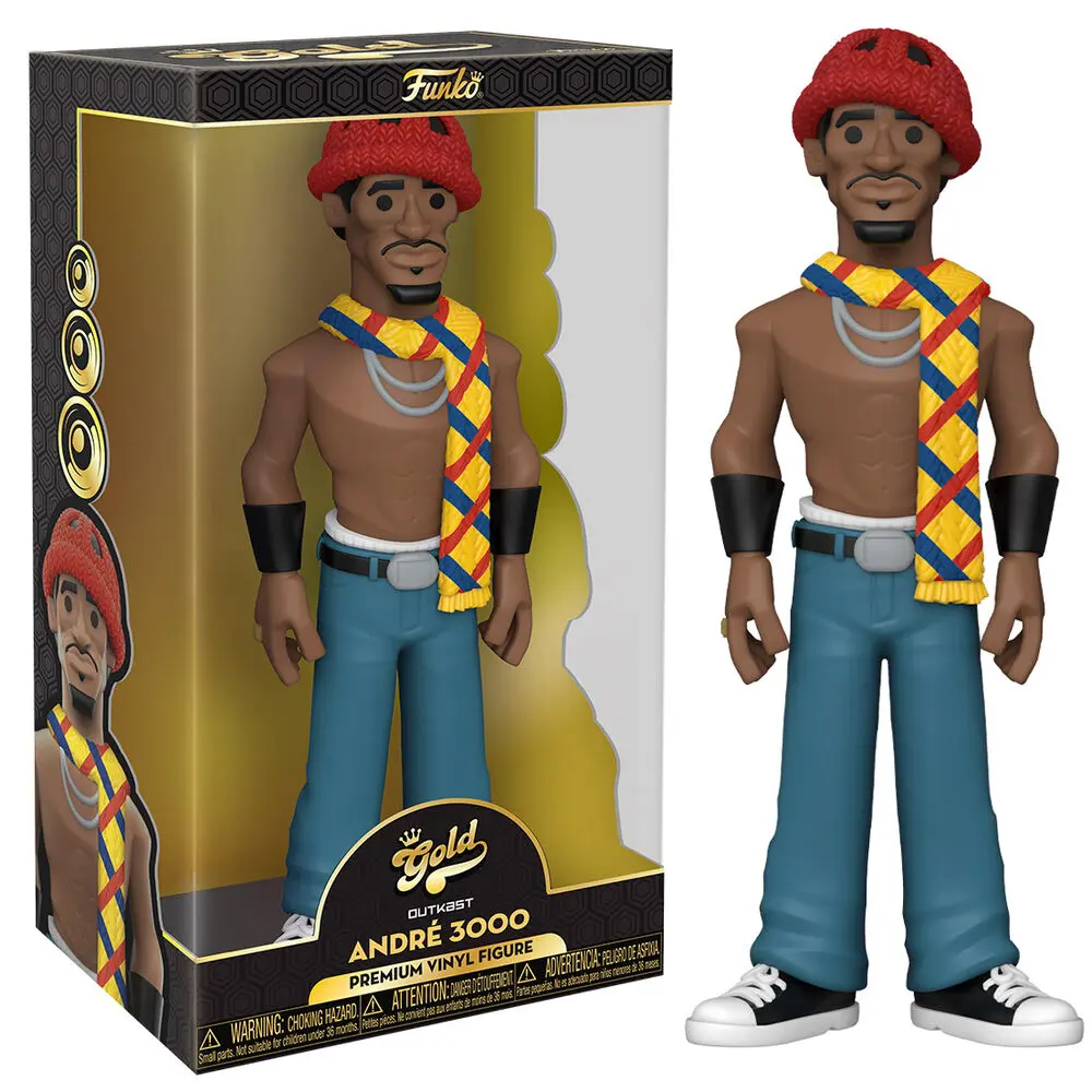 Vinyl Gold figura TLC Andre3000 30cm termékfotó