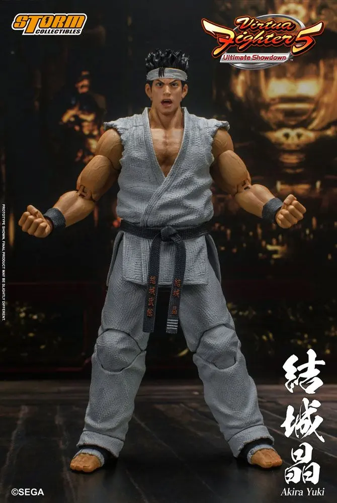 Virtua Fighter 5 Ultimate Showdown 1/12 Akira Yuki akciófigura 18 cm termékfotó