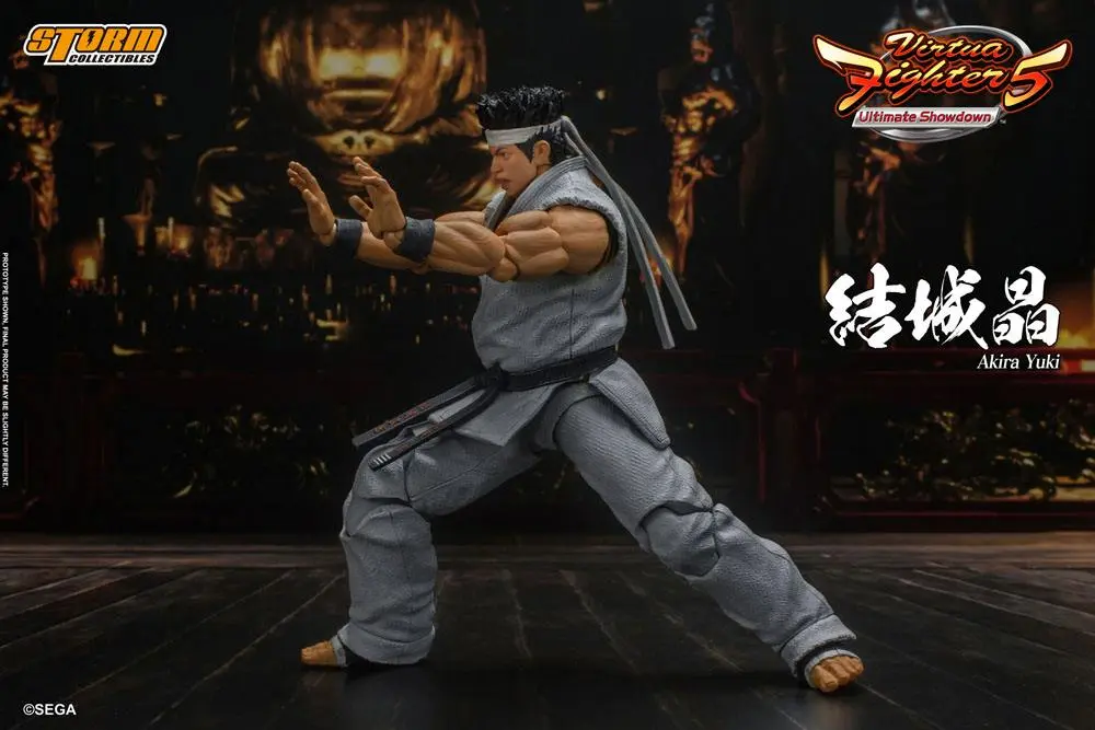 Virtua Fighter 5 Ultimate Showdown 1/12 Akira Yuki akciófigura 18 cm termékfotó