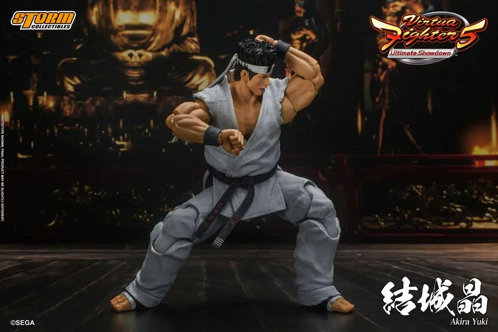 Virtua Fighter 5 Ultimate Showdown 1/12 Akira Yuki akciófigura 18 cm termékfotó