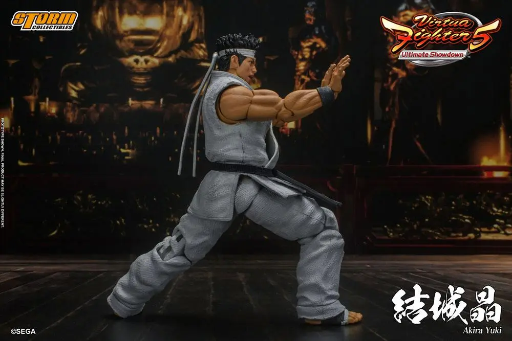 Virtua Fighter 5 Ultimate Showdown 1/12 Akira Yuki akciófigura 18 cm termékfotó