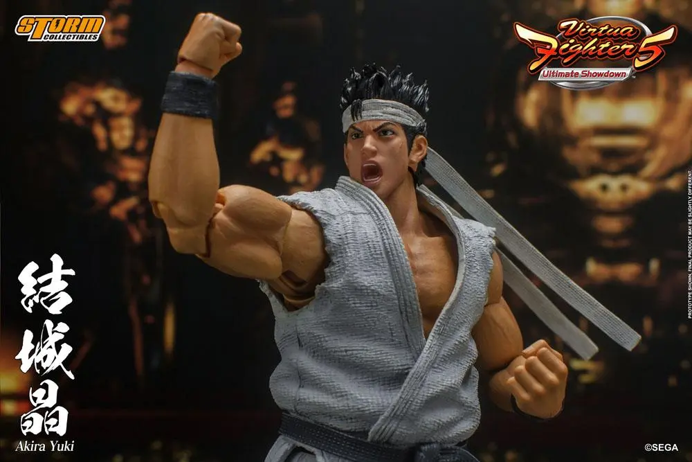 Virtua Fighter 5 Ultimate Showdown 1/12 Akira Yuki akciófigura 18 cm termékfotó
