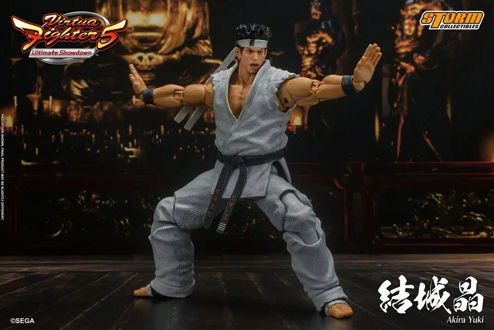 Virtua Fighter 5 Ultimate Showdown 1/12 Akira Yuki akciófigura 18 cm termékfotó