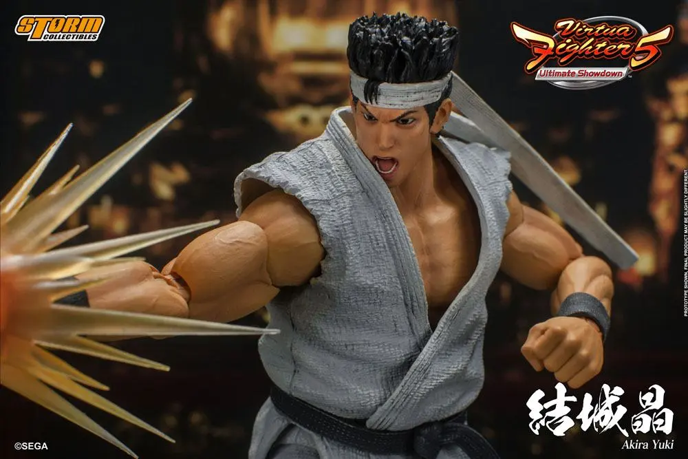 Virtua Fighter 5 Ultimate Showdown 1/12 Akira Yuki akciófigura 18 cm termékfotó