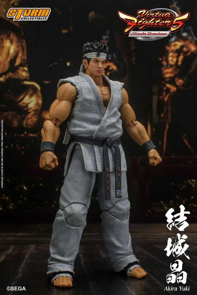 Virtua Fighter 5 Ultimate Showdown 1/12 Akira Yuki akciófigura 18 cm termékfotó