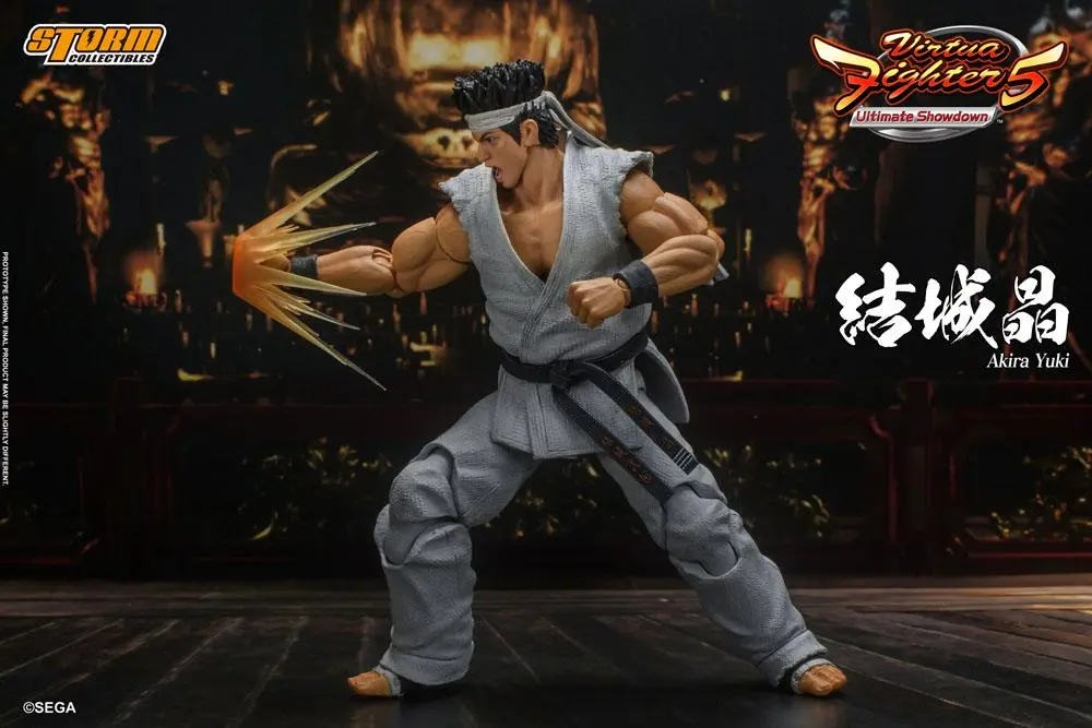 Virtua Fighter 5 Ultimate Showdown 1/12 Akira Yuki akciófigura 18 cm termékfotó